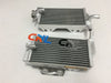 Honda CR250R Aluminum Radiator + Blue Hose (2005-2007)