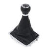 VW Passat B6 6-Speed Manual Gear Shift Knob w/ Boot Cover (2005-2010)
