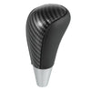 Toyota Lexus Carbon Fiber Black Faux Leather Gear Shift Knob