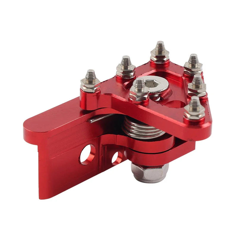 Universal DRZ CRF SMR SMC SXC SX Red CNC Foot Brake Pedal Lever Step Plate