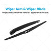 Hyundai iLoad / iMax Rear Wiper Arm Blade Set (2007-2020)