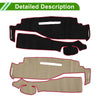 Nissan Serena C27 (2016-2022) Sun Protector Pad Black Red Dash Cover Mat