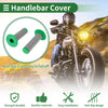 Motorcycle 7/8" 22mm / Hand Grips Rubber Green