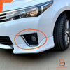 Toyota Corolla Sedan Chrome Fog Lamp Driving Light Set (2014-2017)