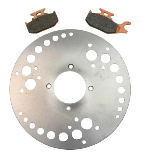 Yamaha Kodiak 450 4x4 Rear Brake Rotor & Semi-Metallic Pads (2003–2004)