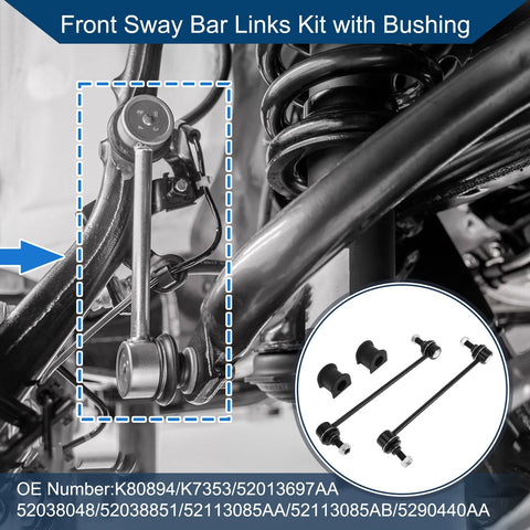 Toyota Camry Front Stabilizer Bar Links with 2 Pcs Bushing