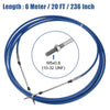 Outboard Engine Throttle Control Cable 2 x 20ft 6 Meter 236inch Marine 33C