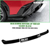 Subaru WRX STi (2022-2024) Gloss Black Rear Bumper Diffuser Lip
