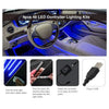 Home Atmosphere Lighting RGB Remote Control Decorative Foot Lamp
