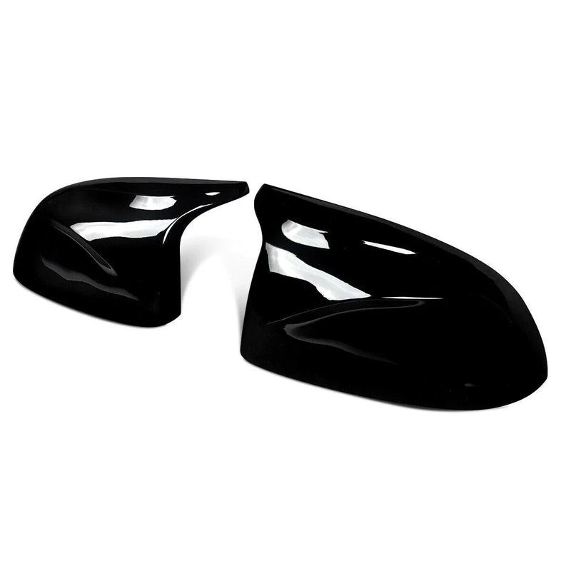 BMW X5 X4 X3 Gloss Black Snap-On Side Mirror Cover Cap (2014–2018)