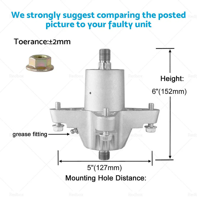 MTD Cub Cadet 38" 42" Deck Spindle Assembly