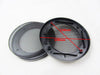 2x 4" inch Tweeter Audio Speaker Cover Circle Metal Mesh Grille Cover Trim