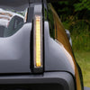 Ford Bronco White Amber Hood Trail Marker Lights Turn Signal Lamps (2021–2024)