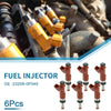 Toyota Camry LE SE XLE 3.5L Fuel Injector 6 x No.23209-0P040 (2007-2011)