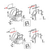 Toyota Land Cruiser FZJ71 GRJ79 VDJ78 Front Door Glass Weatherstrip