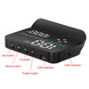 Mileage & Fatigue Alert M19 GPS Car HUD Altitude Head-Up Display (2019-2023)