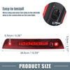 Jeep Grand with Chrome Tone Housing & Red Lens High Mount Stop Light