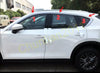 Mazda CX-5 (2017-2021) 6 pcs Steel Upper Window Frame Sill Trim