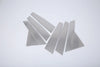 Range Rover Velar 6 x Steel Window Body Pillar Molding Covers (2018-2023)