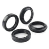 Front Fork Damper Shock Absorber 4 x Black Oil Seals Dust Seals (50-63)