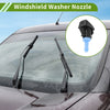 RAM Windshield Washer Nozzle w/ Hose Connector