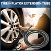 Car Motorcycle 1pc M8x0.8 Tire Inflator Extension Tube 0.305in x 32TPI