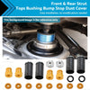BMW X6 Front & Rear Strut Tops Bushing Dust Covers (2008-2014)