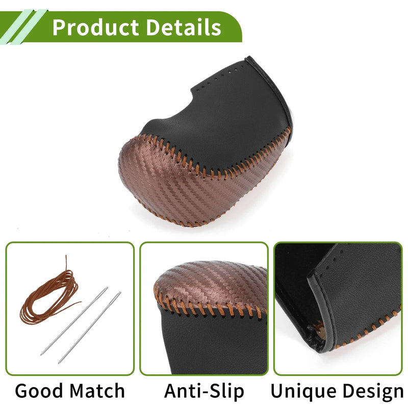 Nissan Altima Brown Carbon Fiber Gear Shift Knob Cover (2013-2018)