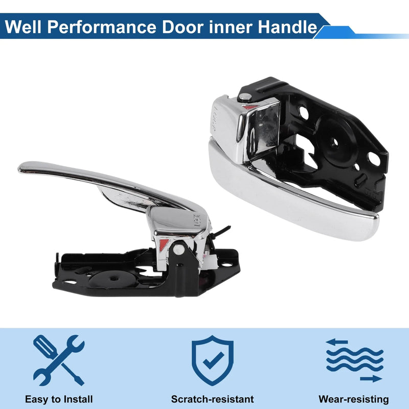 Hyundai Sonata 2001-2005 Black Chrome Interior Door Handle