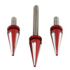 Harley Electra Glide 3 x Red Windshield Trim Screws (2014-2023)