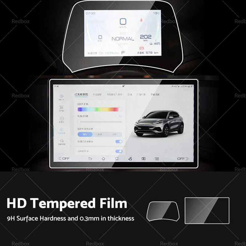 BYD Atto3 Dolphin Tempered Glass Screen Protector (2022-2023)