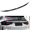 BMW X3 G01 F97 X3M IX3 2018-2023 Gloss Black Rear Middle Trunk Spoiler Wings