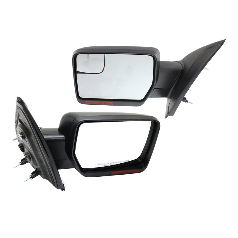 Mirror For 2011-2014 Ford F-150 Power Folding Power Set
