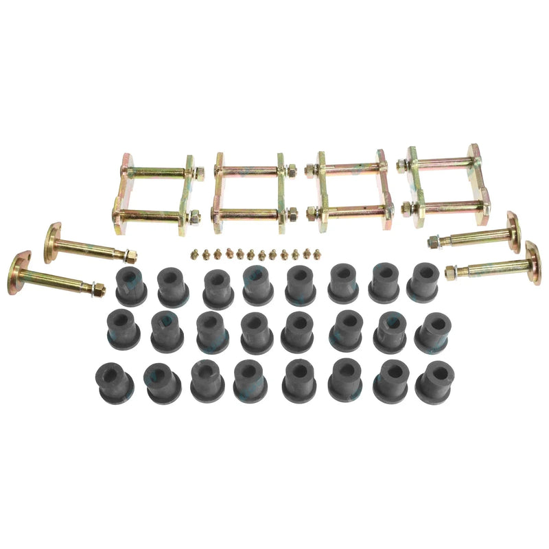 Landcruiser BJ40 BJ42 FJ40 Front & Rear Leaf Spring Shackles & Pins (1975-1984)