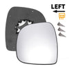 Mercedes VITO Left Side Heated White Mirror Glass (2003-2010)