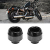 Motorcycle Black 2 x Front Fork Frame Sliders