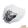 WR YZF KLX XR CRF DRM EXC FE TE XCW 250 350 450 DRL LED Headlight HI/LO Beam