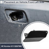 BMW 320i Front Left Bumper Washer Nozzle Cover Cap Black (2013-2018)