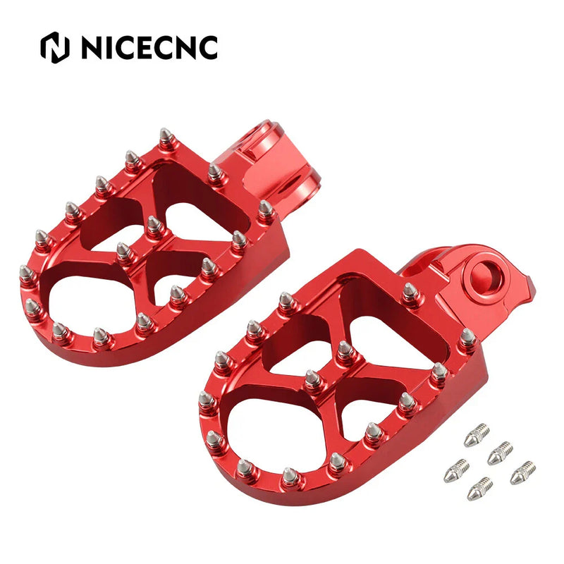 Beta X Trainer 250 300 (2015-2024) Red Forged Foot Pegs