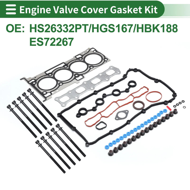 Dodge Avenger 2.4L SXT Engine Valve Cover Gasket Kit (2008-2014)