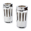Harley Touring Road King Glide Chrome Fork Boot Slider Cover (1980-2024)