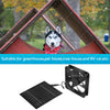 Greenhouse Pet Dog Chicken House 20W Solar Panel Fan