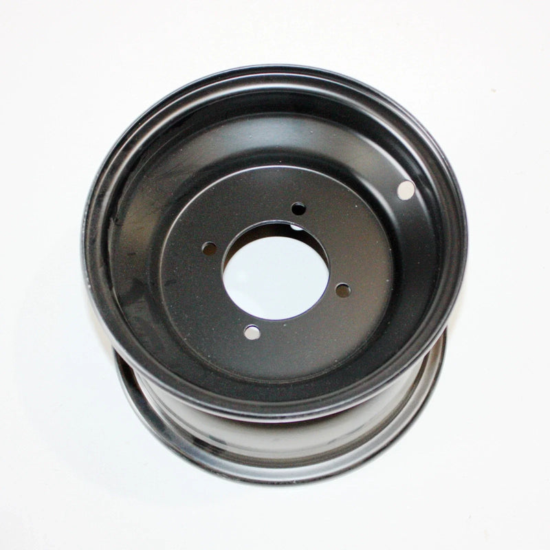 Quad Dirt Bike ATV 19X7.00 Black 8" Small 4 Stud Front Wheel Rim