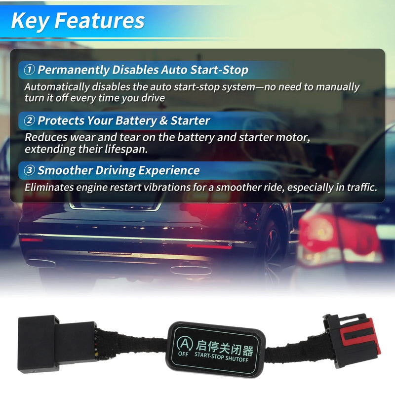 Ford F150 2021-2025 Auto Start / Stop Disable Idle Start Stop Eliminator