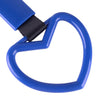 Universal Drift Car Heart Blue Tsurikawa Ring Handle Strap Charm