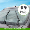 Ford Edge Windshield Washer Nozzle & 2 x Hose Connectors (2007-2011)