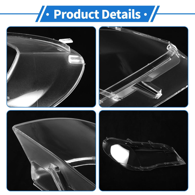 BMW X5 / E70 1 Pcs Front Left Headlight Lens Cover (2008-2013)