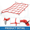 40x40cm Motorcycle Luggage Cargo Net Red