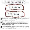 Dodge Caravan, Jeep Wrangler Valve Cover Gasket (2001-2010)