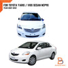Toyota Yaris Sedan Black Projector LED Ring Headlights (2007-2012)
